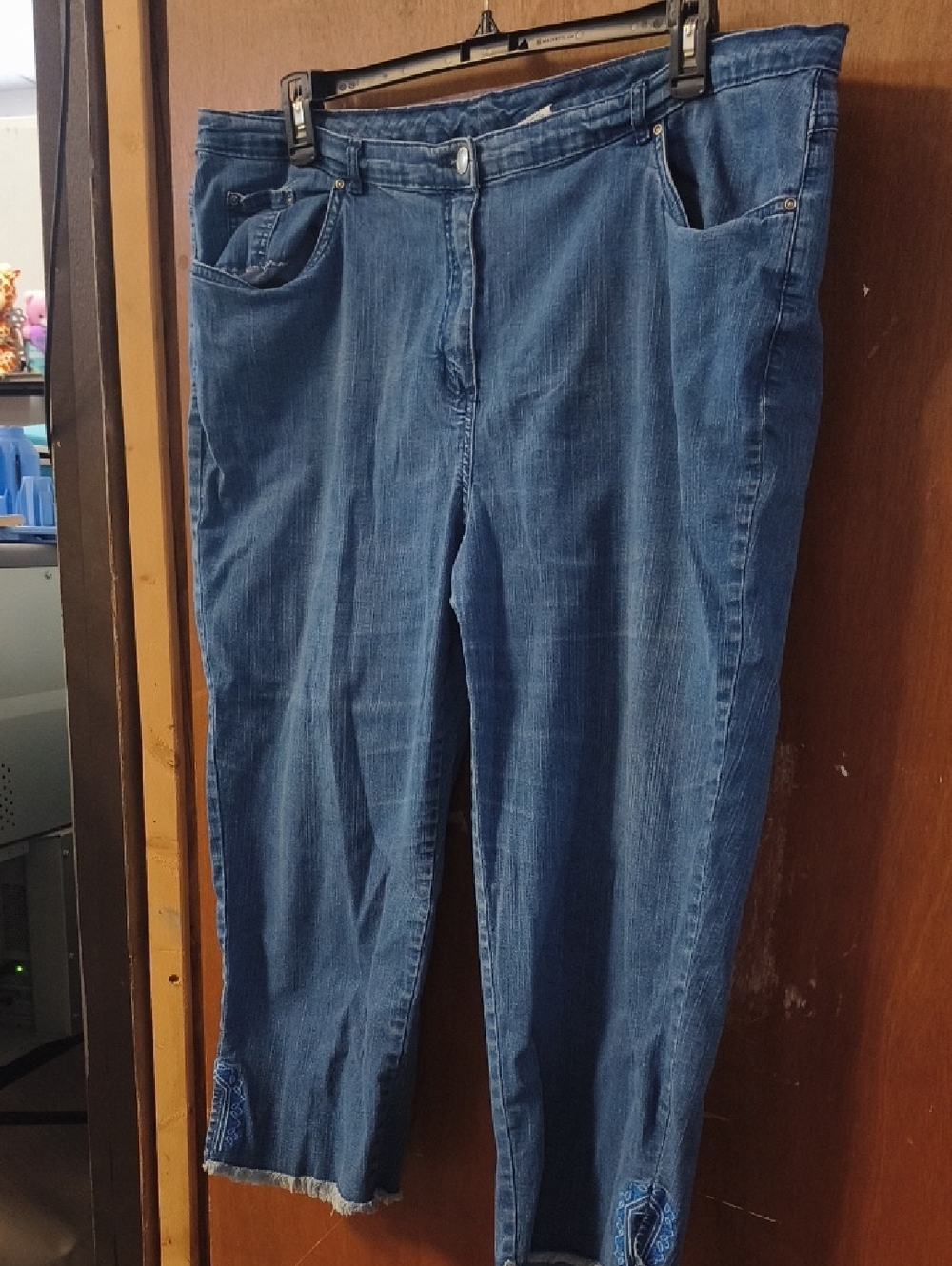 Ruby Rd. Women's Boot Cut Jeans in Classic Blue